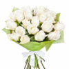 Белые розы (25 штук)