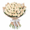 Белые розы (51 штука)